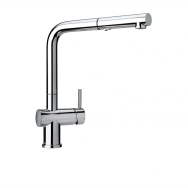 Pull-out kitchen faucet, 2 sprays